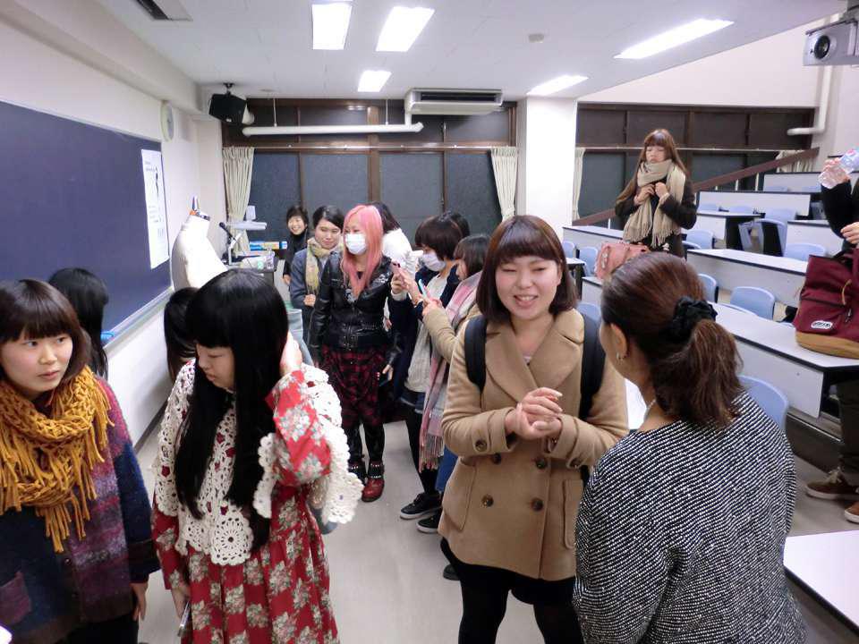 2013/11 : Démonstration de drapé à Tokyo
